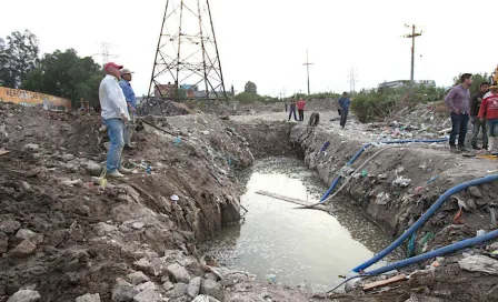 Fuga de agua, detectada después de nueve años en Ecatepec 