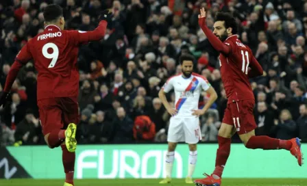 Liverpool remonta al Crystal Palace con doblete de Salah