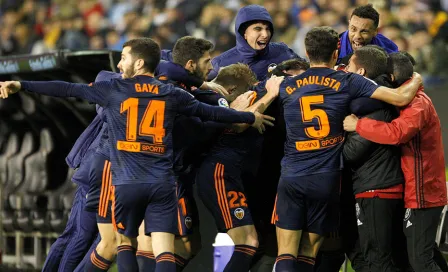 Valencia vence al Celta de Vigo, pese a gol de Araujo 