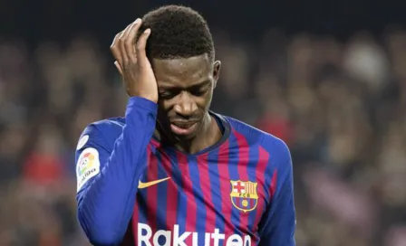 Dembélé sufre un esguince en el tobillo izquierdo en juego contra Leganés