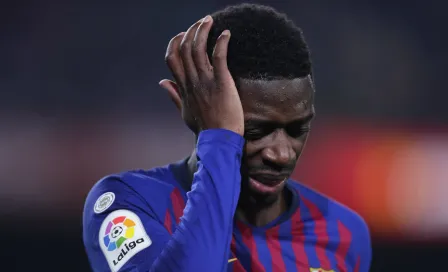 Dembélé será baja quince días por lesión en el tobillo