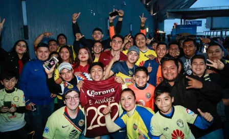 América, con espectacular recibimiento en Monterrey