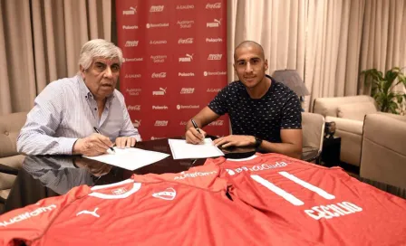 Cecilio Domínguez ya firmó su contrato con Independiente