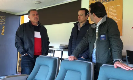  Tata Martino visita el Volcán para observar a los Tigres 