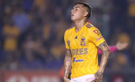 Edu Vargas y Guido Pizarro, bajas de Tigres contra Veracruz 