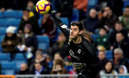 Placa de Courtois en el Metropolitano, vandalizada por fans del Atleti