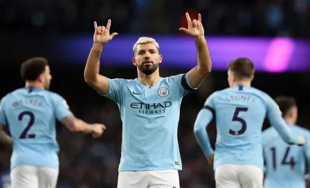 Agüero marca su onceavo 'hat-trick' en Premier e iguala a Shearer