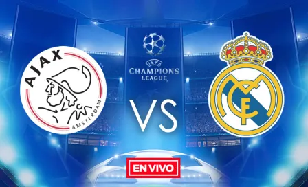 Ajax vs Real Madrid Champions League en vivo y en directo Octavos de Final Ida