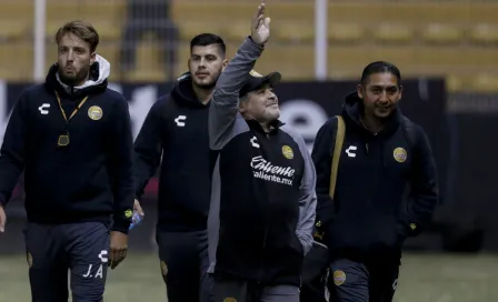 Maradona asegura que Dorados tiene mejor plantel que Argentina