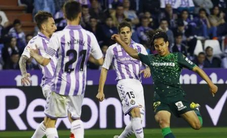 Lainez sale golpeado del duelo frente a Valladolid