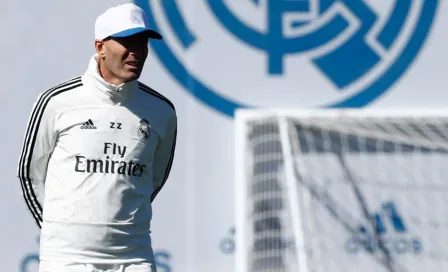 Zidane dirige su primera sesión tras su regreso al Real Madrid