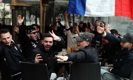 Aficionados del Lyon, heridos tras ataque en Barcelona