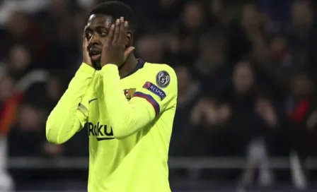  Dembélé, baja del Barcelona hasta un mes por lesión