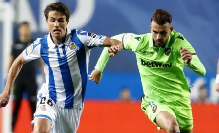 Real Sociedad y Moreno se alejan de Europa tras igualar vs Levante