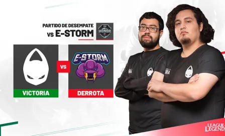 X6tence gana desempate con E-Storm y avanza a Playoffs de División de Honor