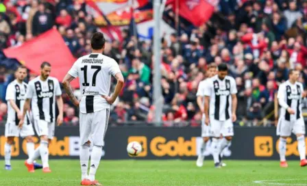 Juventus pierde invicto en Serie A tras ser sorprendido por el Génova