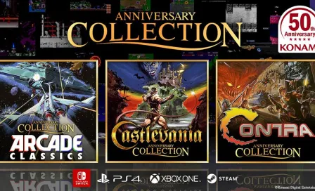 Konami revela colecciones de Castlevania, Contra y Clásicos de Arcadia