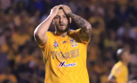 Gignac no entrenó de cara al duelo ante América