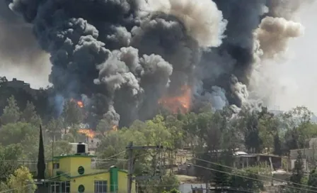 Se registra explosión de talleres de pirotecnia en Chimalhuacán