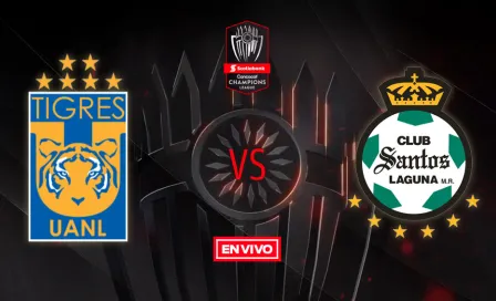 Tigres vs Santos Concachampions en vivo y en directo Semifinales Ida