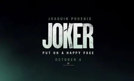 Revelan póster oficial de la película 'Joker'