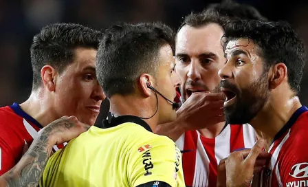 Revelan la razón por la que el árbitro expulsó a Diego Costa