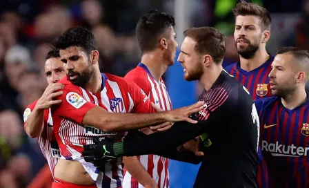 'Costa me aseguró que no dijo nada feo al árbitro': Oblak 