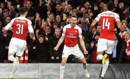 Arsenal se acerca a 'Semis' de Europa League tras vencer al Nápoles