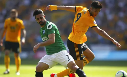 Wolverhampton y Jiménez empatan sin goles contra el Brighton 