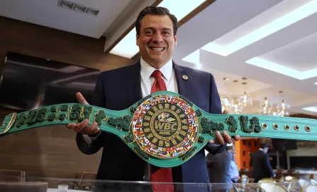 CMB presenta cinturón maya para ganador de Canelo vs Jacobs