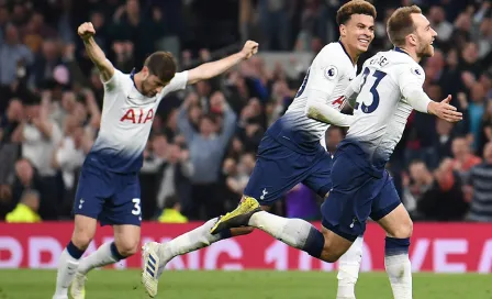 Tottenham logra triunfo agónico y 'acaricia' la Champions League