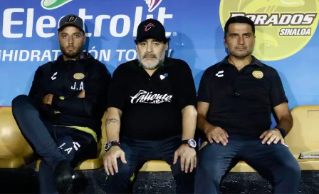 'Juan Esquivel es un mal árbitro': Maradona tras empate vs San Luis