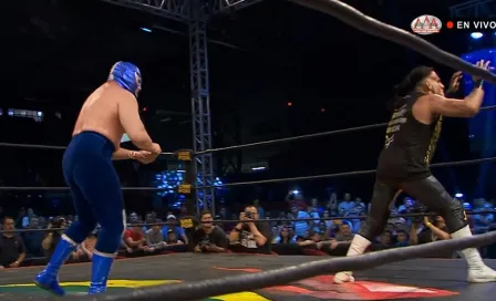 Dr. Wagner Jr. sucumbe contra Blue Demon Jr. y mantienen 'caliente' su rivalidad