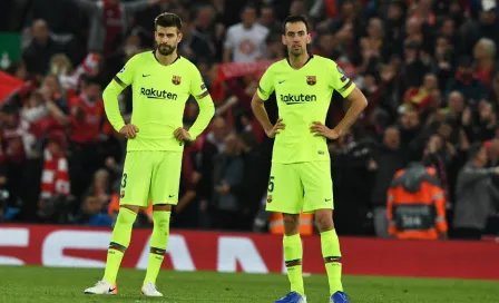 Busquets pide perdón a la afición Culé tras eliminación de la Champions