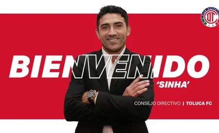 Sinha regresa a Toluca como directivo