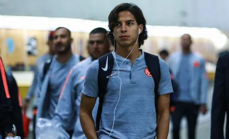 Diego Lainez desea suerte al América contra Cruz Azul