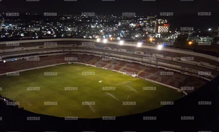 Así luce la cancha de La Corregidora a menos de 24 horas del América vs León