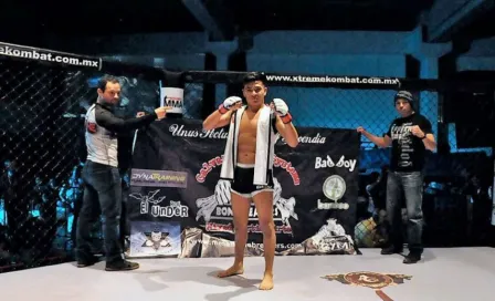 Joven mexicano 'forjado' en Ecatepec  ahora es promesa de MMA