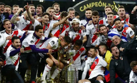 Barrendero, héroe de River en el campeonato de Copa Libertadores