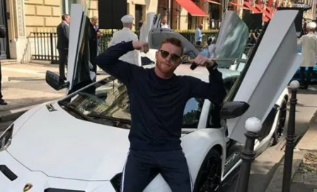 Canelo conduce Lamborghini a alta velocidad en Mónaco