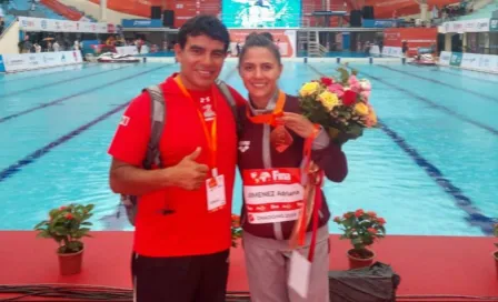 Adriana Jiménez ganó el Bronce en la Copa del Mundo de clavados de altura