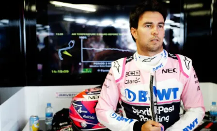 Checo Pérez, cerca de atropellar a oficiales en GP de Mónaco