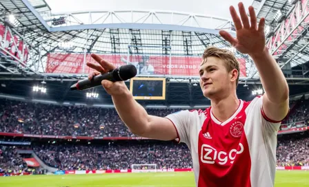 Matthijs De Ligt no descarta continuar en el Ajax