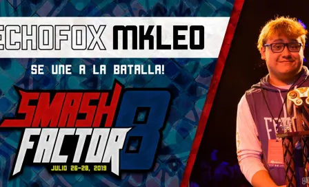 MkLeo, confirmado para Smash Factor 8