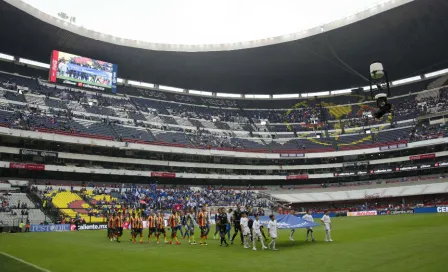 Estadio Azteca muestra avances en instalación de pasto natural 