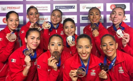 México conquistó el bronce en nado sincronizado durante Mundial