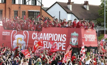 Liverpool celebra título de Champions League con magno desfile 