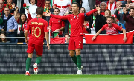 Portugal destruye a Suiza con 'hat-trick' de Cristiano Ronaldo