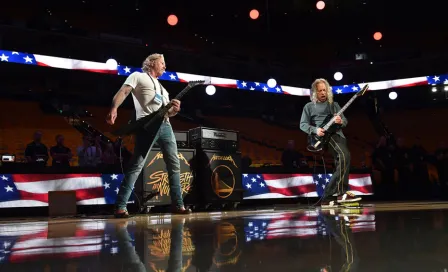 Metallica se luce con interpretación de himno de EU en Final de NBA