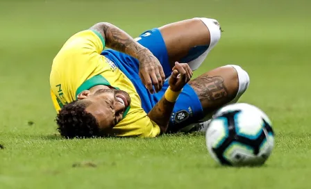 Neymar muestra cómo quedó su tobillo tras lesión que lo dejó fuera de Copa América